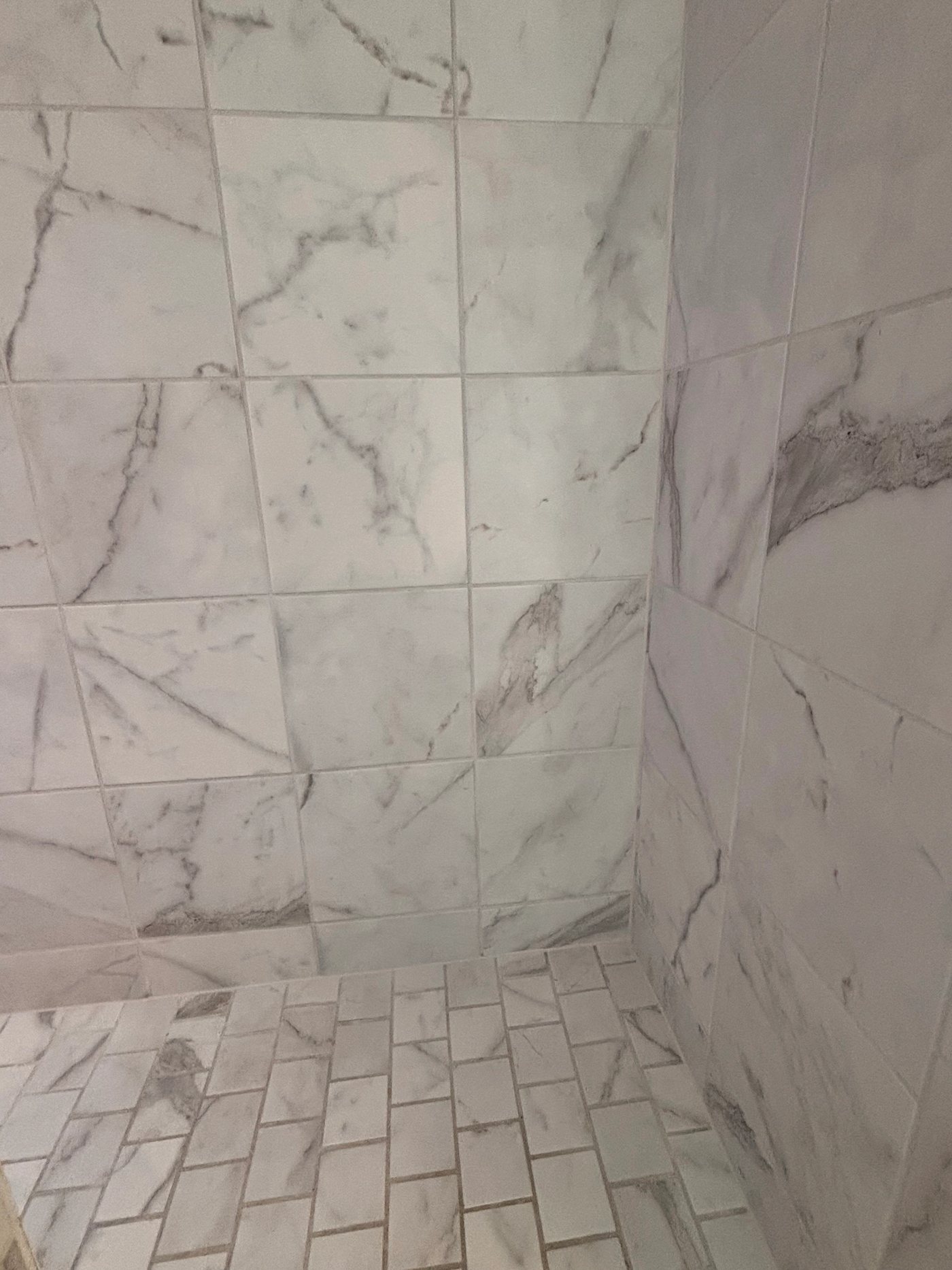 Rent A Husband project gallery photo: Shower before seat install