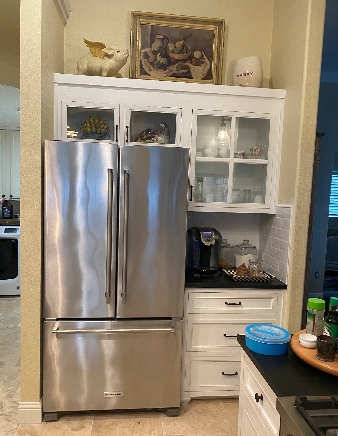 Rent A Husband project gallery photo: Kitchen built-ins after
