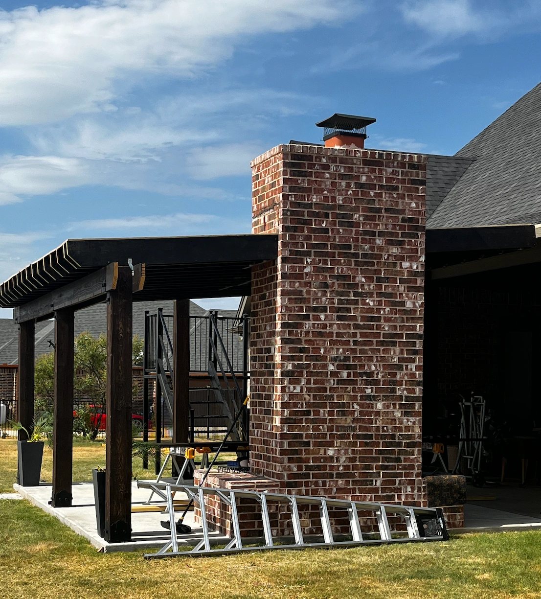 Rent A Husband project gallery photo: Finished Back Porch