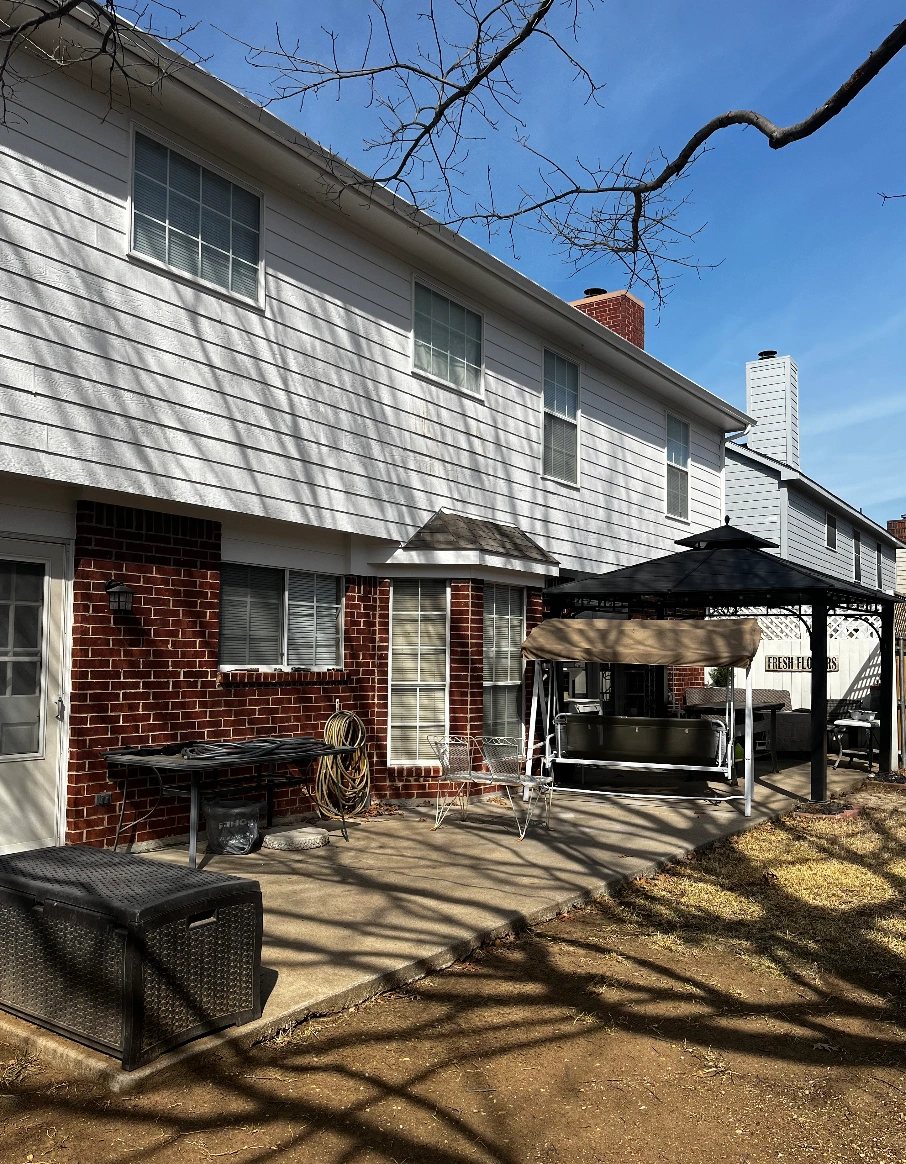 Rent A Husband project gallery photo: Patio cover before