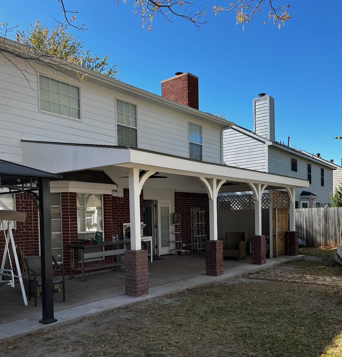 Rent A Husband project gallery photo: Patio cover after