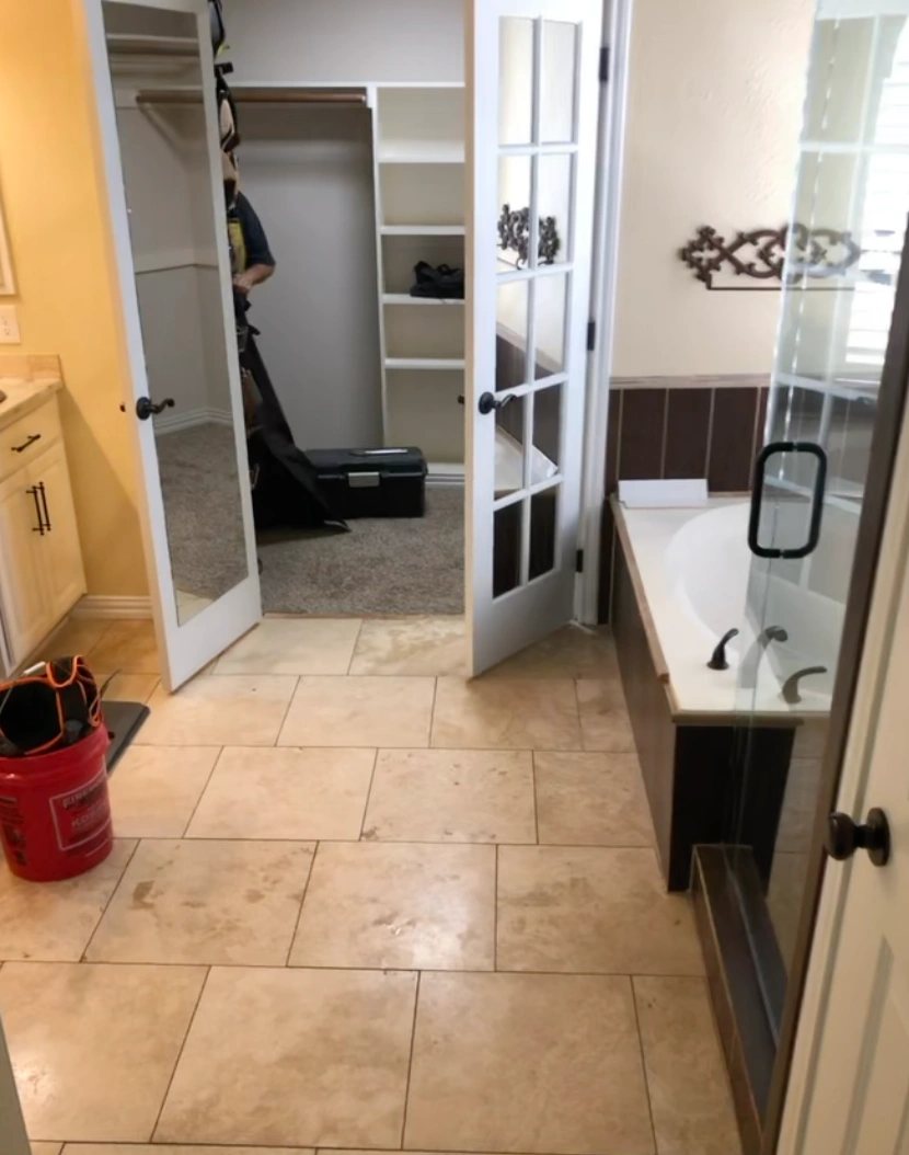 Rent A Husband project gallery photo: Bathroom before