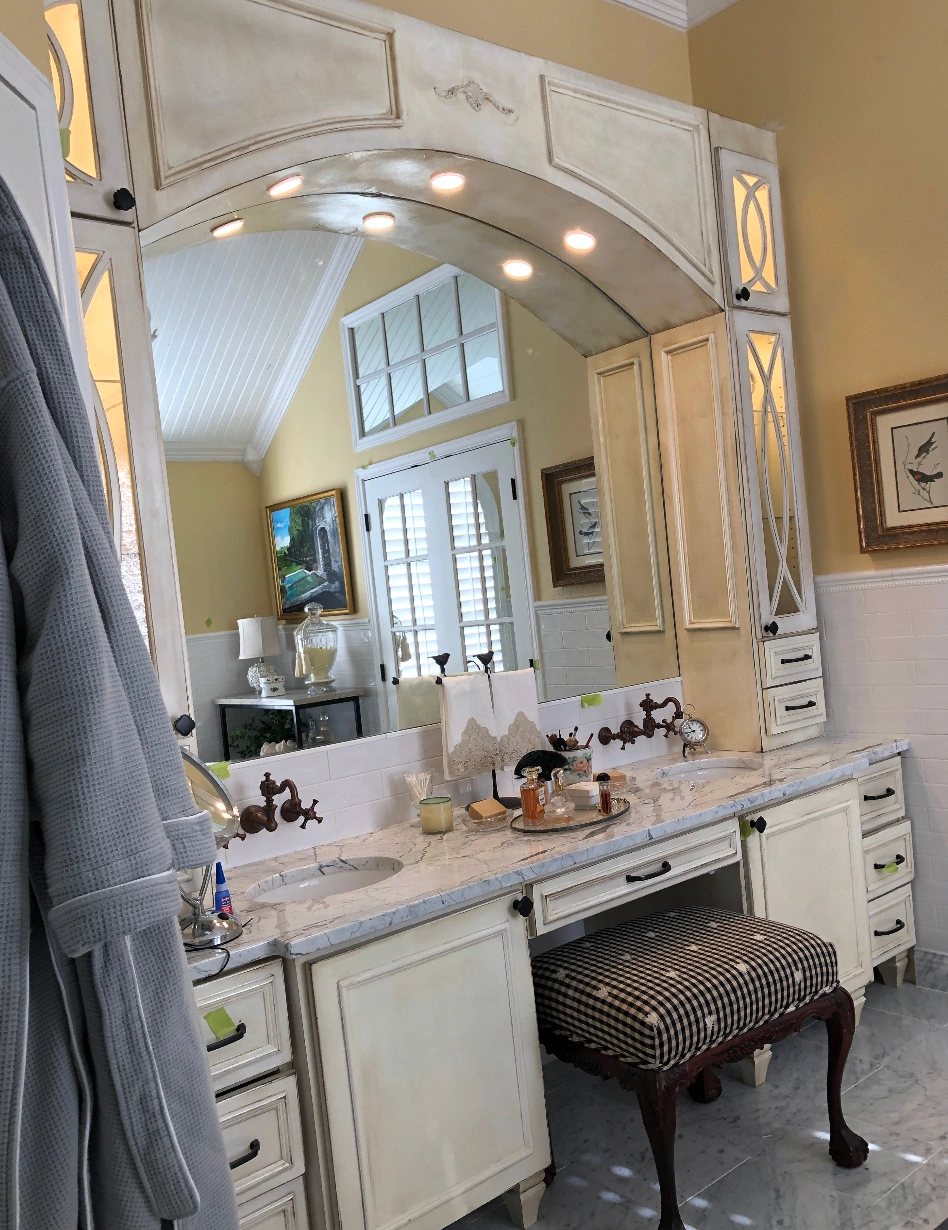 Rent A Husband project gallery photo: Bathroom vanity after
