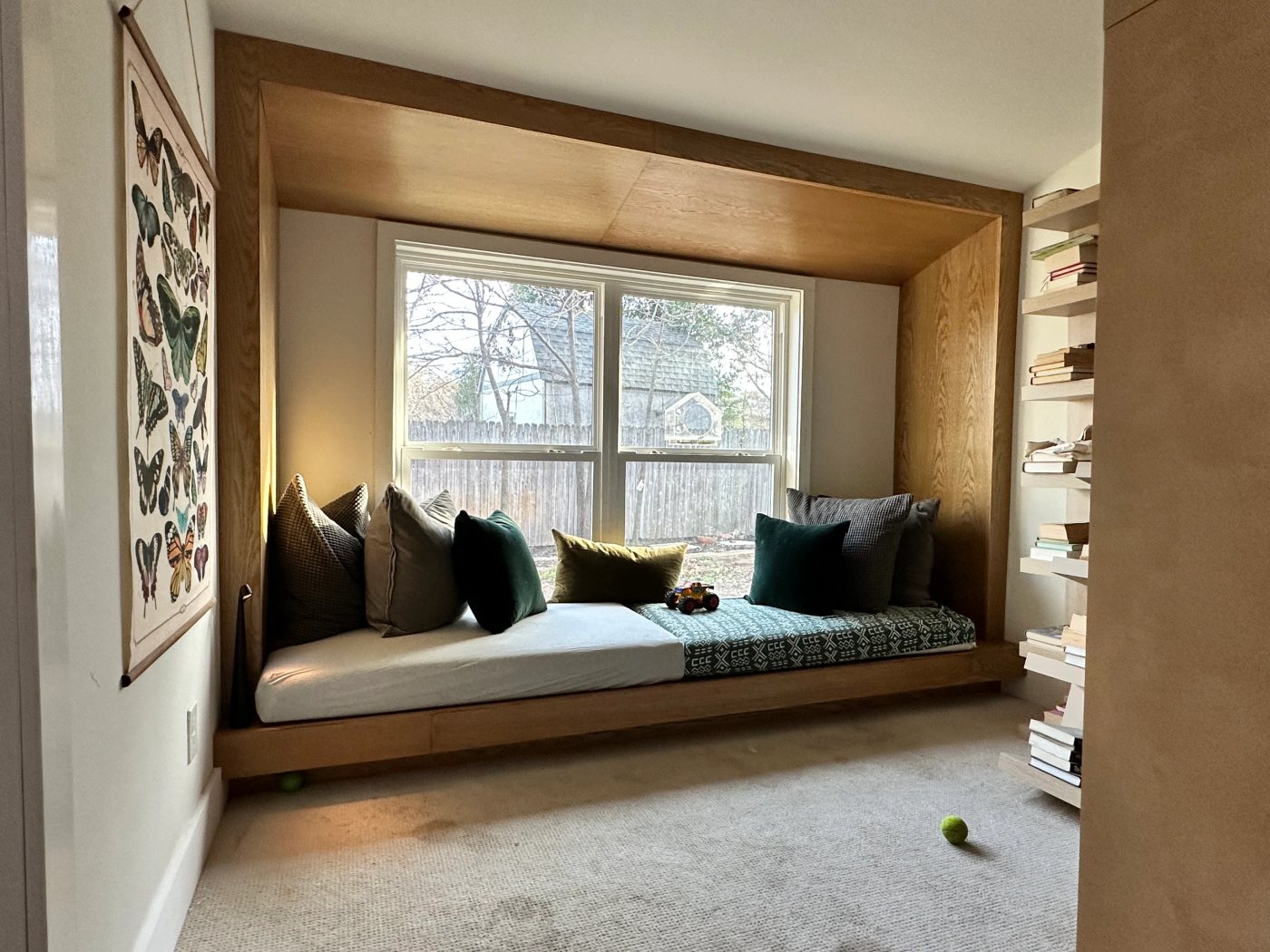 Rent A Husband project gallery photo: Finished Window Seat